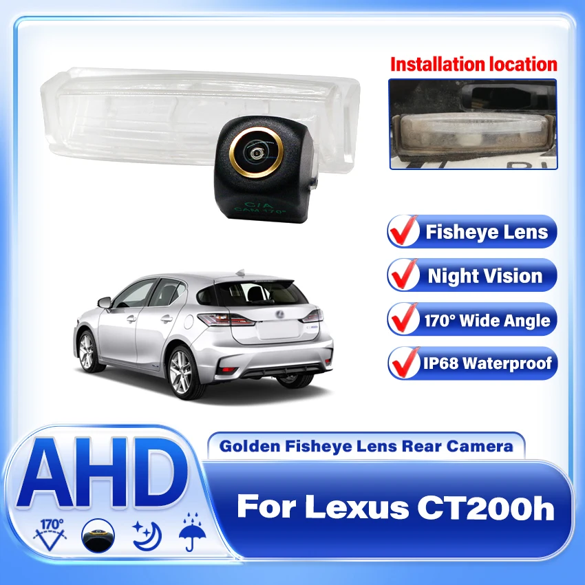 170° AHD Car rear view Waterproof car Backup parking Camera Night Vision high quality RCA For Lexus CT200h 2011 2012 2013 2014
170° AHD Car rear view Waterproof car Backup parking Camera Night Vision high quality RCA For Lexus CT200h 2011 2012 2013 2014