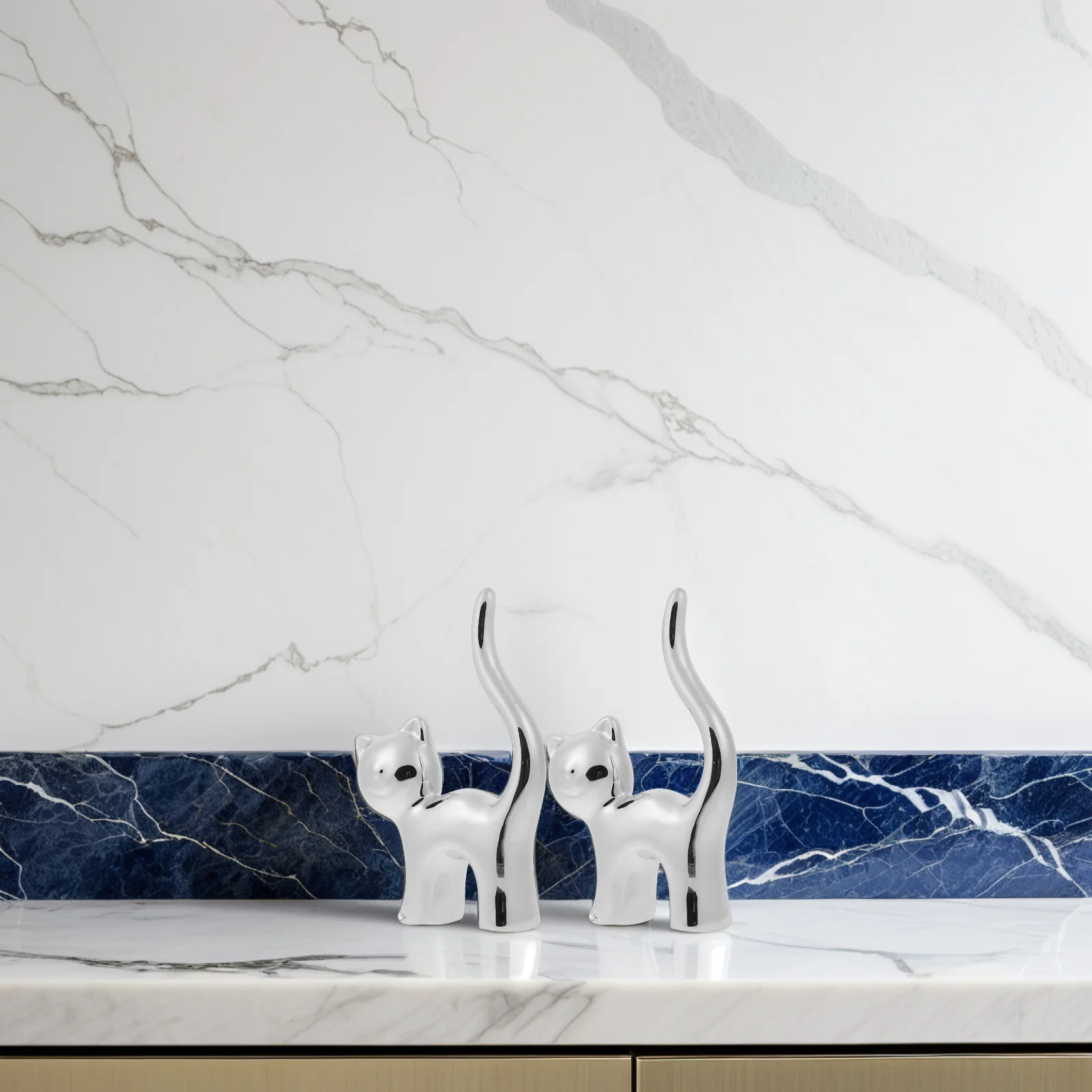 1Set Holder 2 Pieces Gold Finish Jewelry Organizer for Dresser Bathroom Bedroom Nightstand Storage Rack Adorable Decor
1Set Holder 2 Pieces Gold Finish Jewelry Organizer for Dresser Bathroom Bedroom Nightstand Storage Rack Adorable Decor