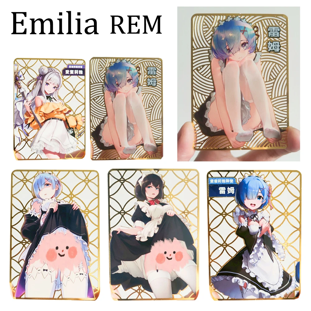 Re Life в другом мире от нуля Эмилия DIY REM Металлические карты Вырезанная гравировка Коллекционные карты Праздничные подарки Яркое золото
Re Life в другом мире от нуля Эмилия DIY REM Металлические карты Вырезанная гравировка Коллекционные карты Праздничные подарки Яркое золото