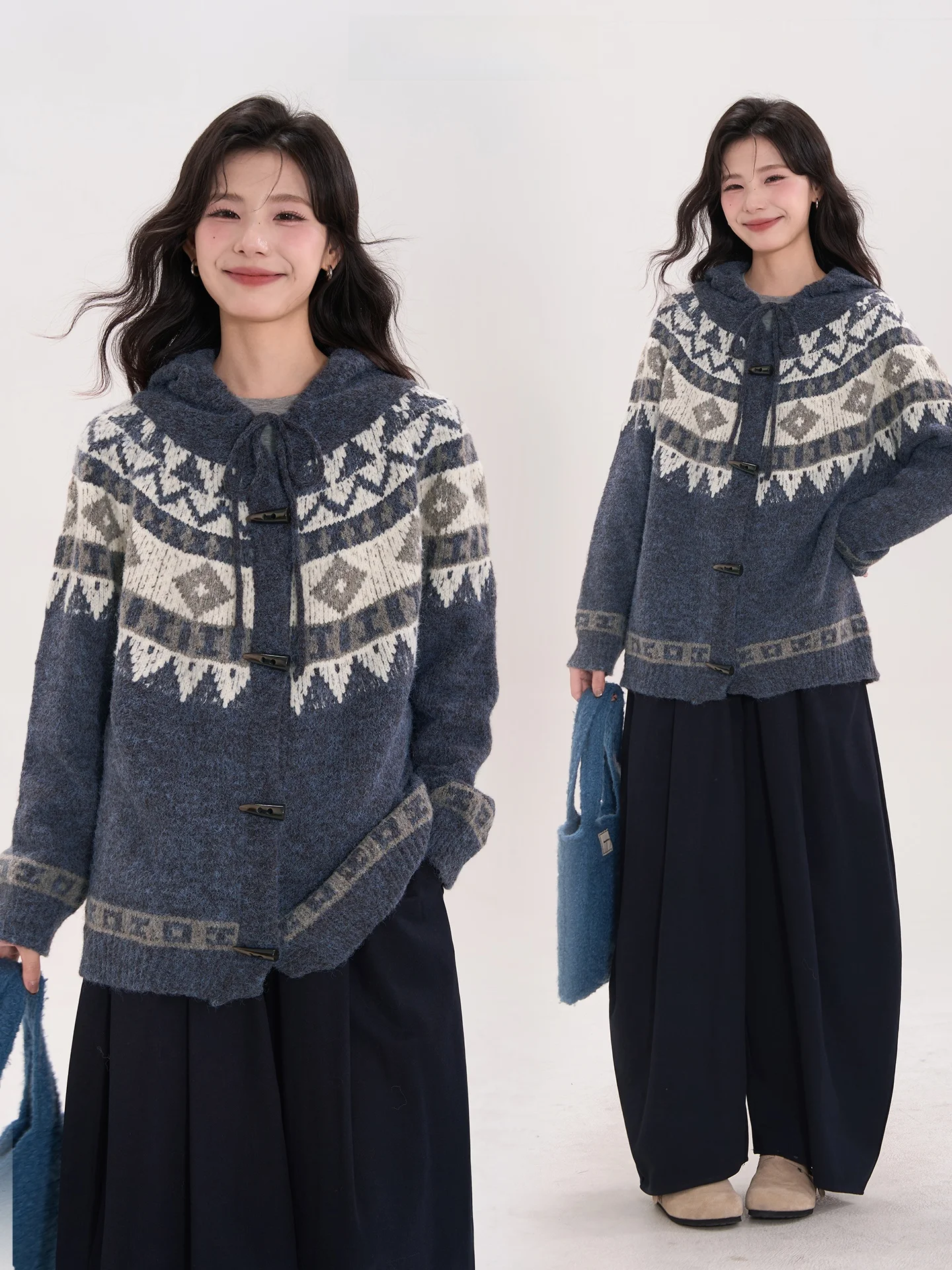 Вязаная шапка-бини и свитер с островным узором на пуговицах, повседневный стиль, длинный рукав, осень-зима, женская мода, смесовая ткань из полиэстера
Вязаная шапка-бини и свитер с островным узором на пуговицах, повседневный стиль, длинный рукав, осень-зима, женская мода, смесовая ткань из полиэстера