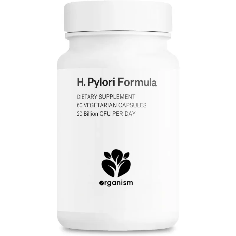 Helicobacter pylori formula with 20 billion CFU per day - natural probiotic lactobacillus supplement 60 vegetarian capsules
Helicobacter pylori formula with 20 billion CFU per day - natural probiotic lactobacillus supplement 60 vegetarian capsules