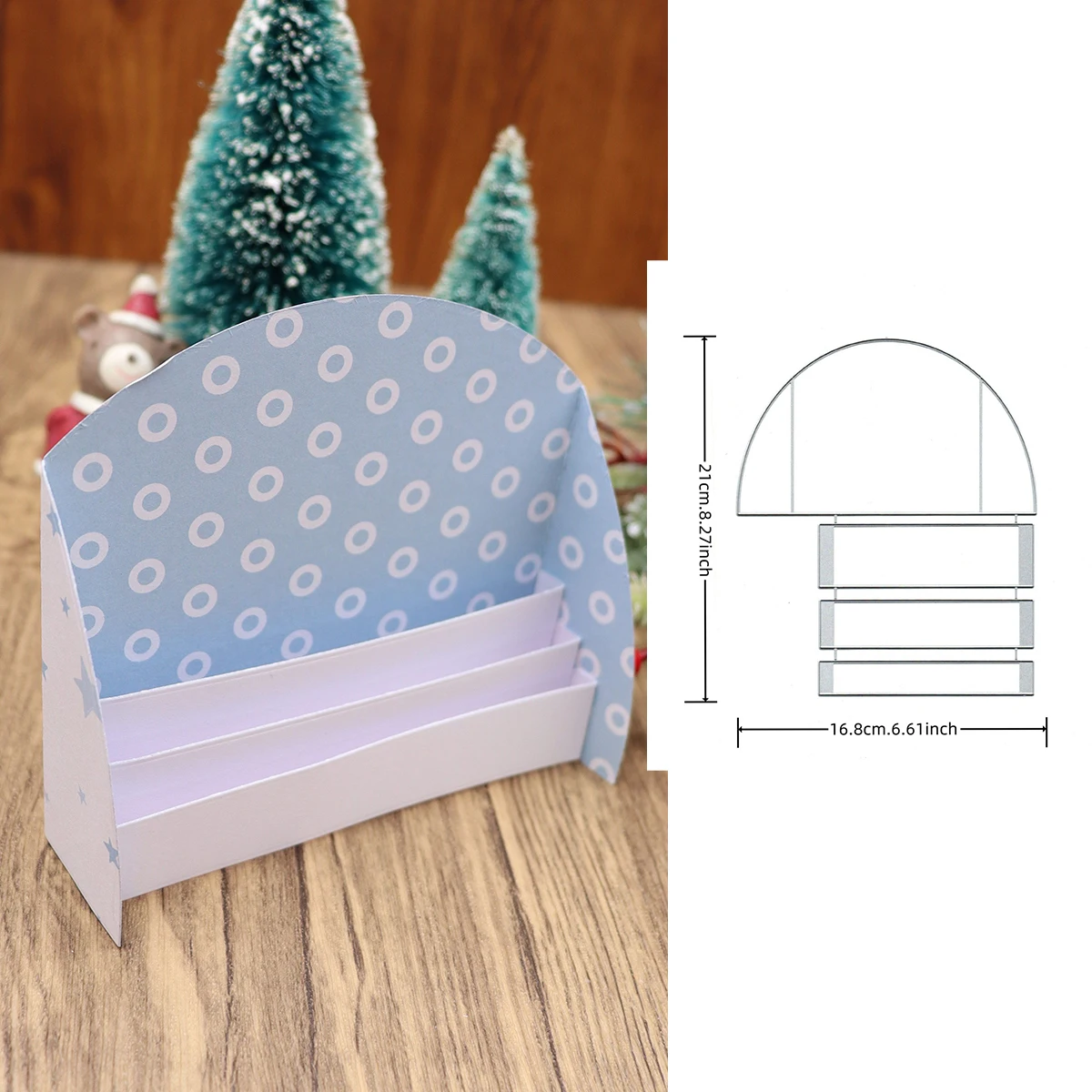 3D Gift Sector Box Metal Cutting Die Scrapbooking Album Paper Cards Decorative Crafts Embossing Dies Christmas 2024 new arrival
3D Gift Sector Box Metal Cutting Die Scrapbooking Album Paper Cards Decorative Crafts Embossing Dies Christmas 2024 new arrival