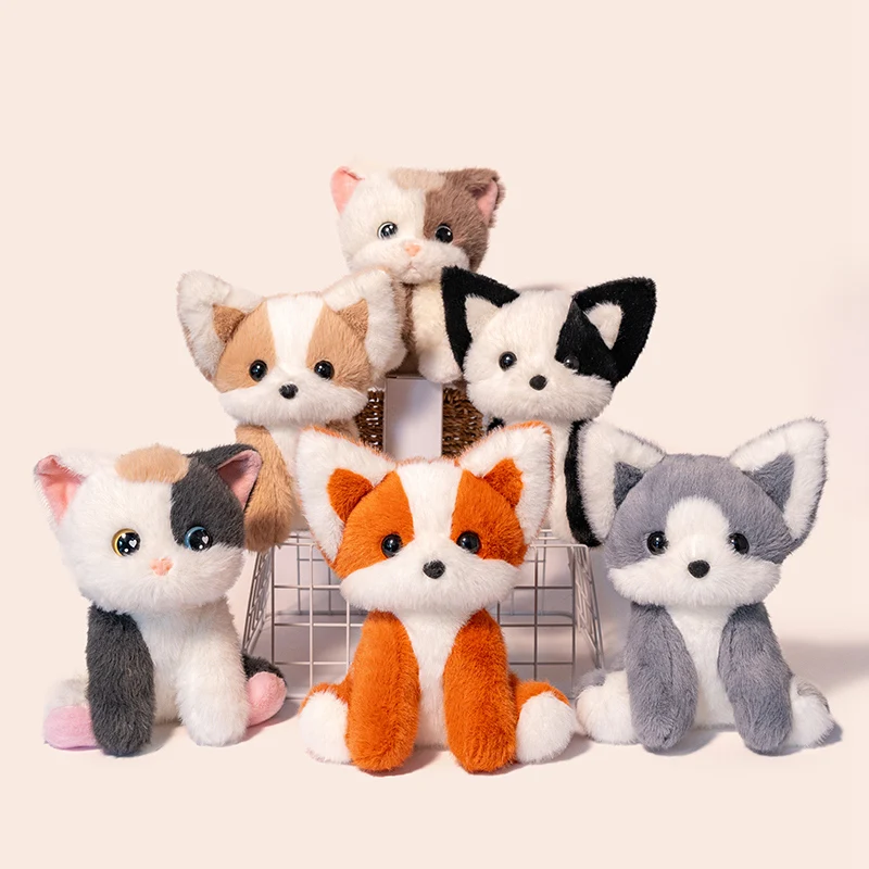 Kawaii Table Companion Плюшевая игрушка 20 см Кошка для домашних животных, Плюшевая игрушка для собак Пушистая ситцевая кошка Плюшевая кукла Корги, Хаски Плюшевая игрушка Детский подарок на день рождения
Kawaii Table Companion Плюшевая игрушка 20 см Кошка для домашних животных, Плюшевая игрушка для собак Пушистая ситцевая кошка Плюшевая кукла Корги, Хаски Плюшевая игрушка Детский подарок на день рождения