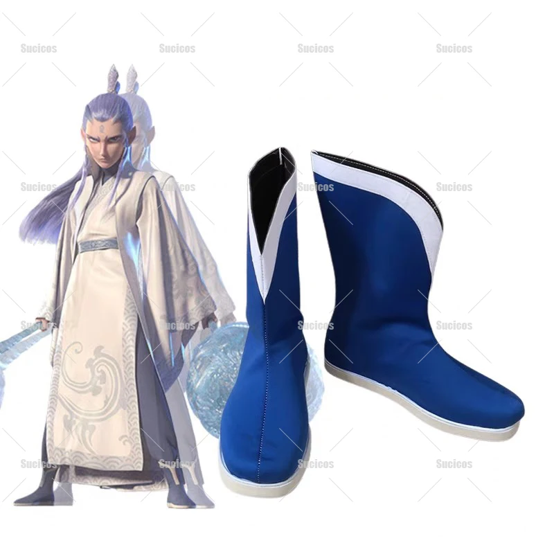 Cosplay Anime Movies Nezha Aobing Ao Bing Cosplay Shoes Boots Women Men Halloween Party Prop
Cosplay Anime Movies Nezha Aobing Ao Bing Cosplay Shoes Boots Women Men Halloween Party Prop