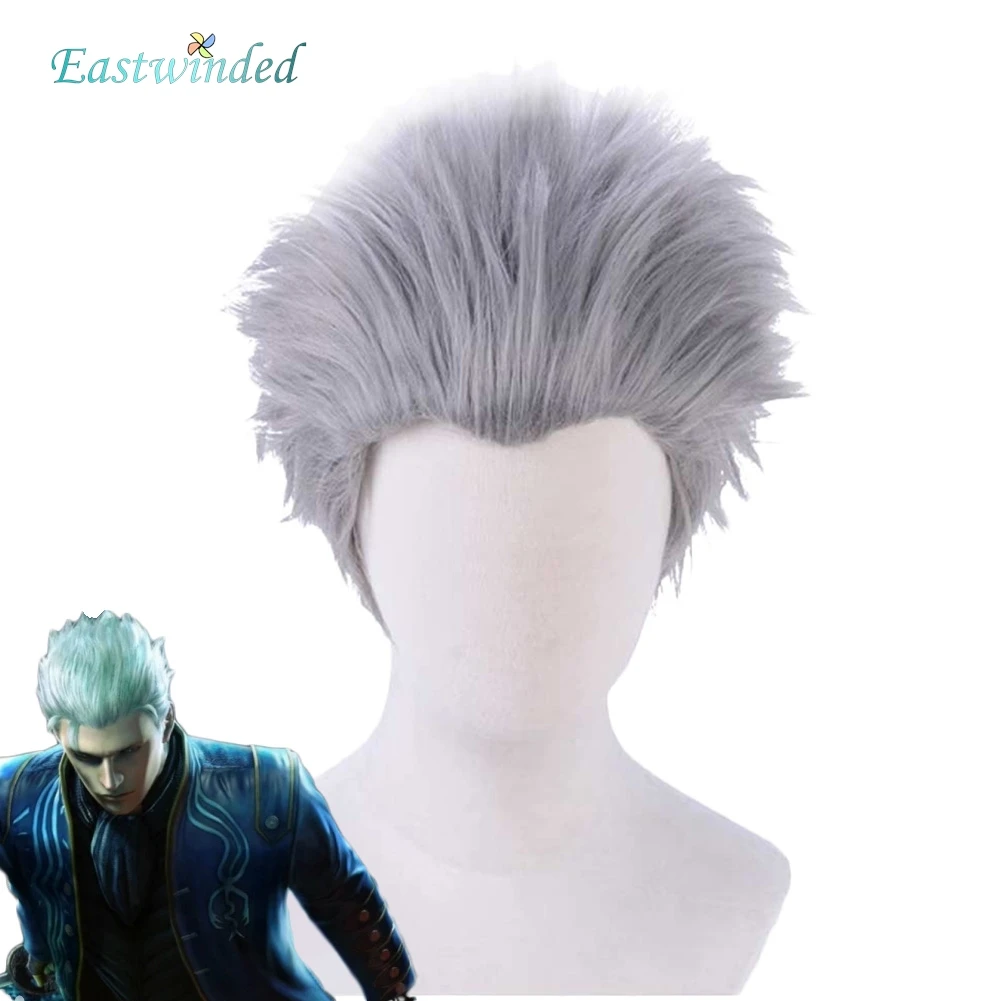 Game DMC Vergil Cosplay Wig Short Hair Men Disguise Costume Accessories Adult Male Roleplay Halloween Carnival Party Props
Game DMC Vergil Cosplay Wig Short Hair Men Disguise Costume Accessories Adult Male Roleplay Halloween Carnival Party Props