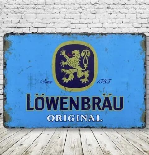 Lowenbrau, винтажный стиль, жестяной металлический плакат, мужская пещера, коллекционный Новый
Lowenbrau, винтажный стиль, жестяной металлический плакат, мужская пещера, коллекционный Новый