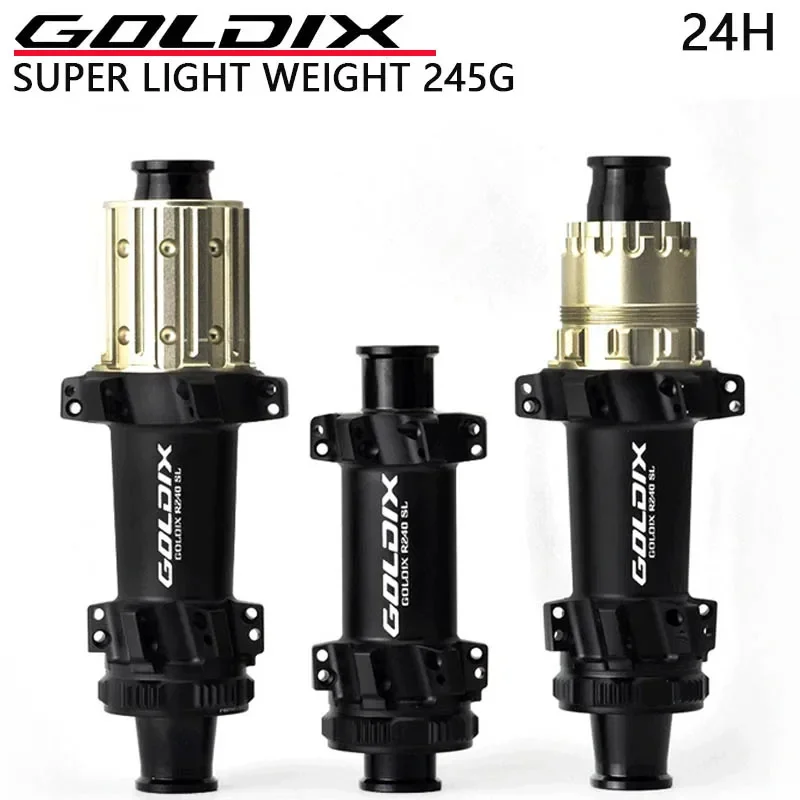 GOLDIX R240SL Ultra light wheels center lock ratchet 36T road crushed stone bicycle hub suitable for XDR/HG road bicycle hub
GOLDIX R240SL Ultra light wheels center lock ratchet 36T road crushed stone bicycle hub suitable for XDR/HG road bicycle hub