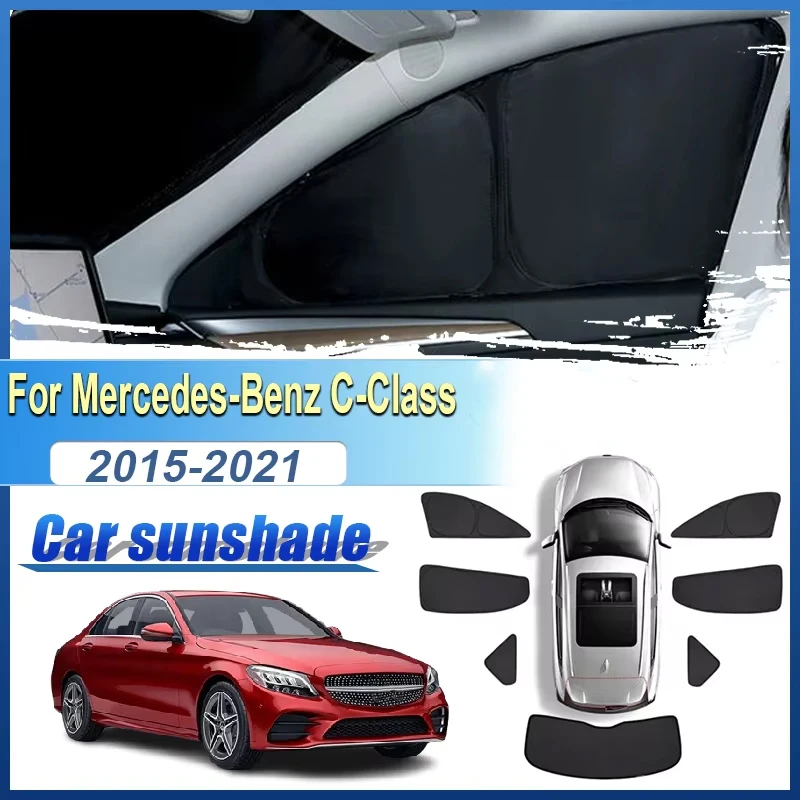 Car Sun shade For Mercedes-Benz C-Class W205 Sedan Accessories 2015-2021 Shade Heat Insulation Windshield Visor Auto Accessories
Car Sun shade For Mercedes-Benz C-Class W205 Sedan Accessories 2015-2021 Shade Heat Insulation Windshield Visor Auto Accessories