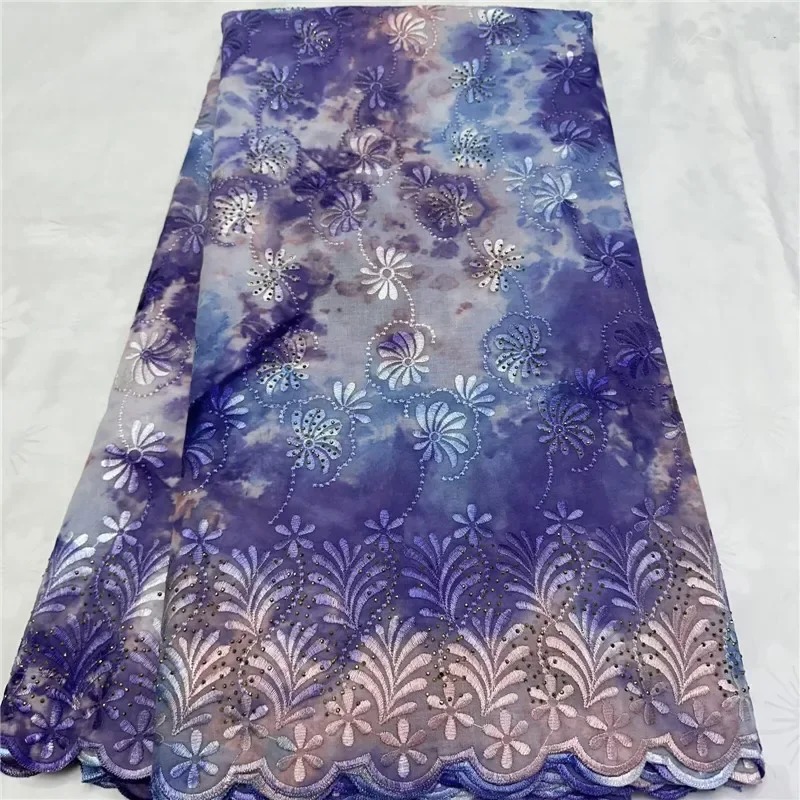 5 yard Swiss lace fabric Dry lace embroidery African 100% cotton tie-dye fabrics Swiss voile lace Dubai style 14L34501
5 yard Swiss lace fabric Dry lace embroidery African 100% cotton tie-dye fabrics Swiss voile lace Dubai style 14L34501