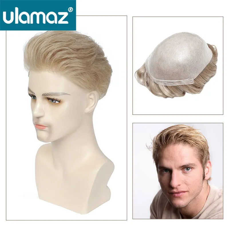 Knotless Men's Wig 0.02-0.03mm Thinnest Skin Toupee Male Hair Prosthesis Realistic Man Wig Human Hair Natural Hair Wigs For Men
Knotless Men's Wig 0.02-0.03mm Thinnest Skin Toupee Male Hair Prosthesis Realistic Man Wig Human Hair Natural Hair Wigs For Men