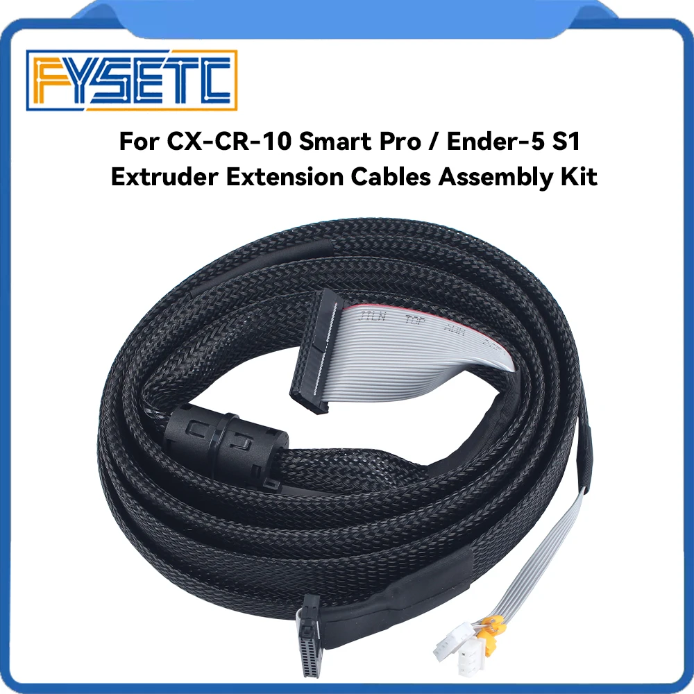 For Creality CR-10 Smart Pro /Ender-5 S1 Extruder Connection Motherboard Cable High Quality 3D Printer Replacement Parts
For Creality CR-10 Smart Pro /Ender-5 S1 Extruder Connection Motherboard Cable High Quality 3D Printer Replacement Parts