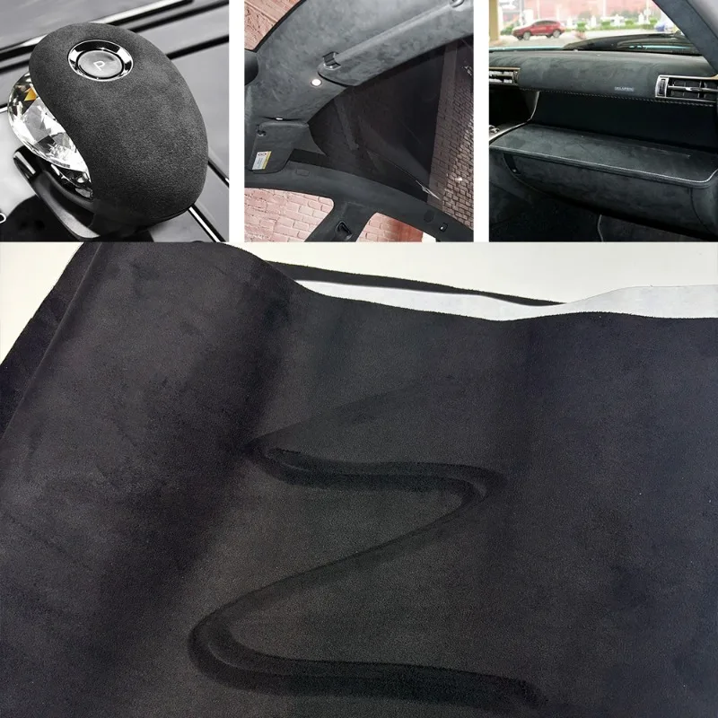 Self Adhesive Suede Fabric for Car Headliner Repair Auto Interior Roof Lining Door Panel Dashboard Upholstery DIY Max 200x150cm
Self Adhesive Suede Fabric for Car Headliner Repair Auto Interior Roof Lining Door Panel Dashboard Upholstery DIY Max 200x150cm