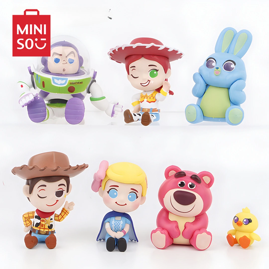 MINISO Toy Story 7pcs/set handmade toys car decorative ornaments PVC toys birthday cake decorations accessories baking
MINISO Toy Story 7pcs/set handmade toys car decorative ornaments PVC toys birthday cake decorations accessories baking