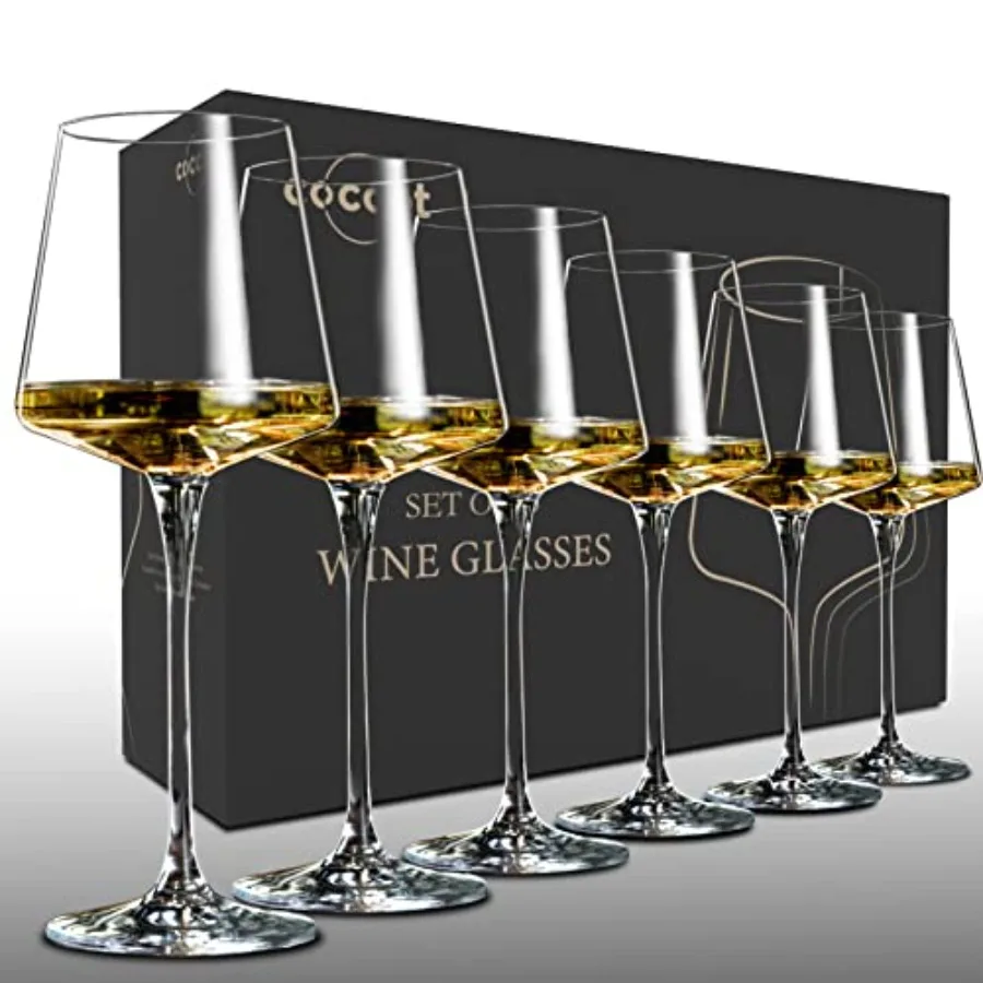 Wine Glasses Set of 6 White Wine Glasses Red Wine Glass Set Wine Glasses Long stem Lead-Free Premium Blown Glassware 18.5oz 6 p
Wine Glasses Set of 6 White Wine Glasses Red Wine Glass Set Wine Glasses Long stem Lead-Free Premium Blown Glassware 18.5oz 6 p
