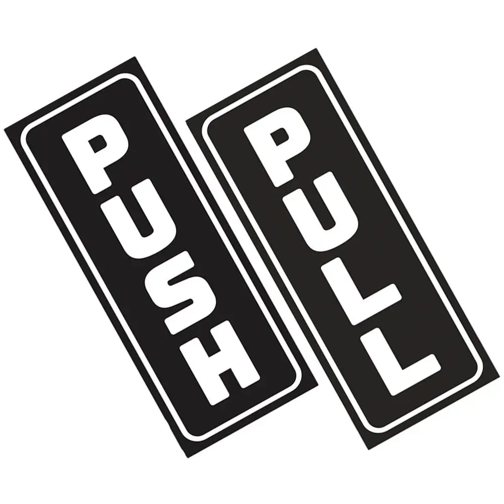 Push Pull Door Sticker Reusable Signs for Home Store Creative Hollowed Letter Decals Easy Installation Commercial Space Decor
Push Pull Door Sticker Reusable Signs for Home Store Creative Hollowed Letter Decals Easy Installation Commercial Space Decor