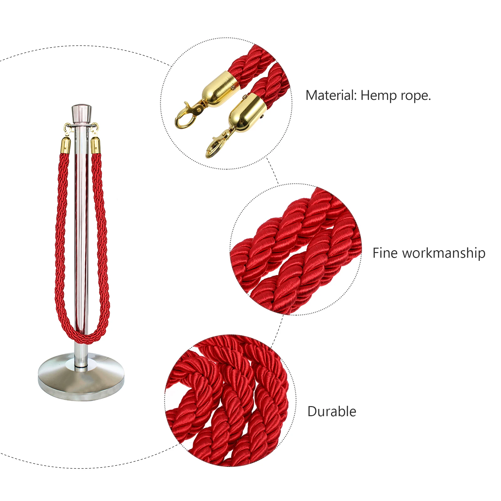 1 pc Rope Braided Safety Lanyard Guardrail Rope Durable Isolation Red Warning Line Strong Load Bearing Easy Install
1 pc Rope Braided Safety Lanyard Guardrail Rope Durable Isolation Red Warning Line Strong Load Bearing Easy Install