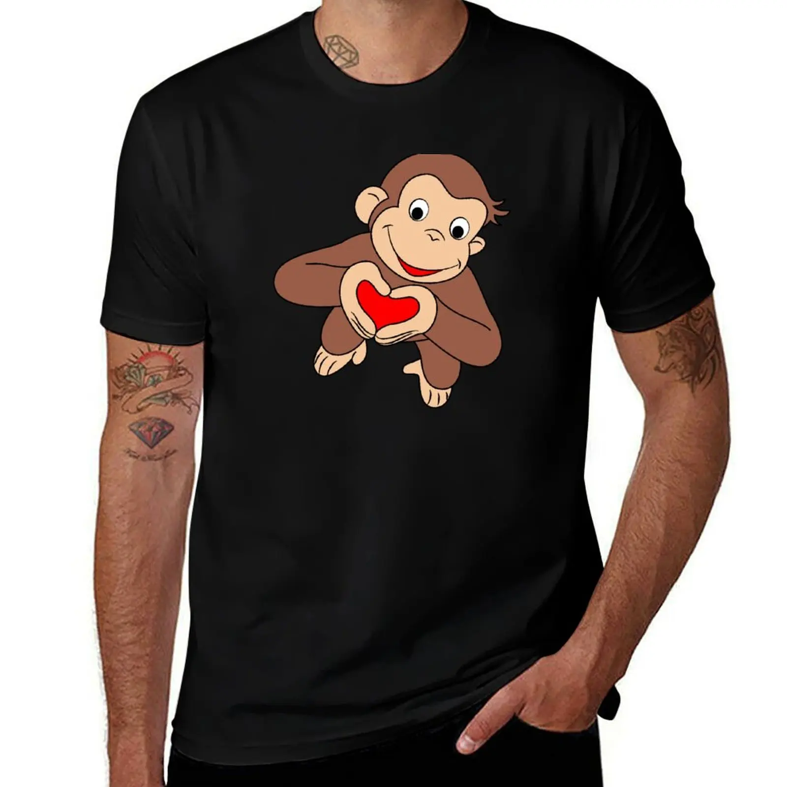 Curious George Is All Heart T-Shirt cotton t shirts high quality t shirt man designer T-Shirt
Curious George Is All Heart T-Shirt cotton t shirts high quality t shirt man designer T-Shirt