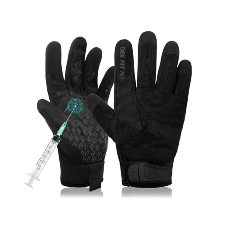 NPG420 Needle Resistant Gloves ASTM F2878 Level 4 Palm and Lvl 3 Finger ANSI Cut A9 Heavy Duty Industrial Protection Multi-Laye
NPG420 Needle Resistant Gloves ASTM F2878 Level 4 Palm and Lvl 3 Finger ANSI Cut A9 Heavy Duty Industrial Protection Multi-Laye