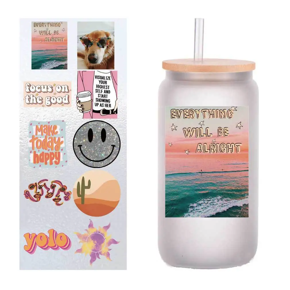10 four-inch cartoon small fresh series UV transfer stickers Crystal label glass stickers customized
10 four-inch cartoon small fresh series UV transfer stickers Crystal label glass stickers customized