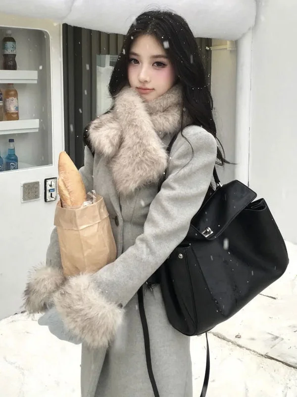 Корейское шерстяное пальто с завышенной талией, модное осенне-зимнее верхнее пальто, эксклюзивная онлайн-коллекция, с пуговицами и V-образным вырезом
Корейское шерстяное пальто с завышенной талией, модное осенне-зимнее верхнее пальто, эксклюзивная онлайн-коллекция, с пуговицами и V-образным вырезом