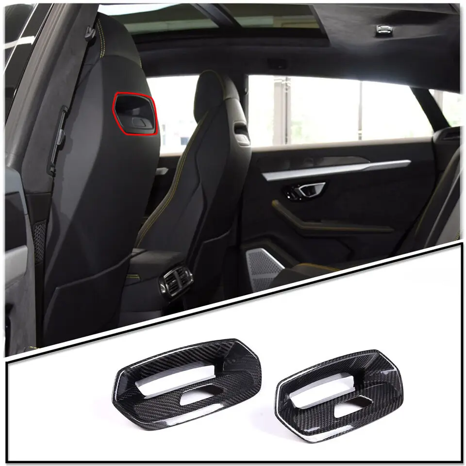 Real Carbon Fiber Seat Back Groove Decorative Frame For Lamborghini URUS 2018-2021
Real Carbon Fiber Seat Back Groove Decorative Frame For Lamborghini URUS 2018-2021