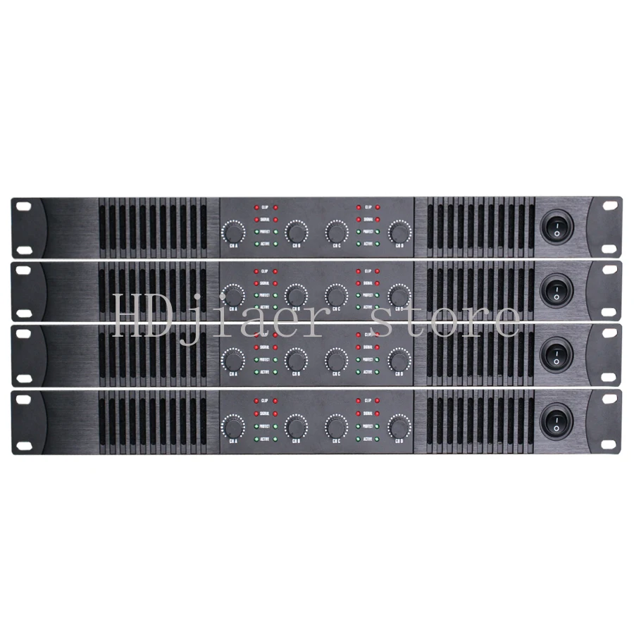 1U 4-Channel Professional D-Class Audio Amplifier – Compact Rack-Mount Power Amp Module
1U 4-Channel Professional D-Class Audio Amplifier – Compact Rack-Mount Power Amp Module