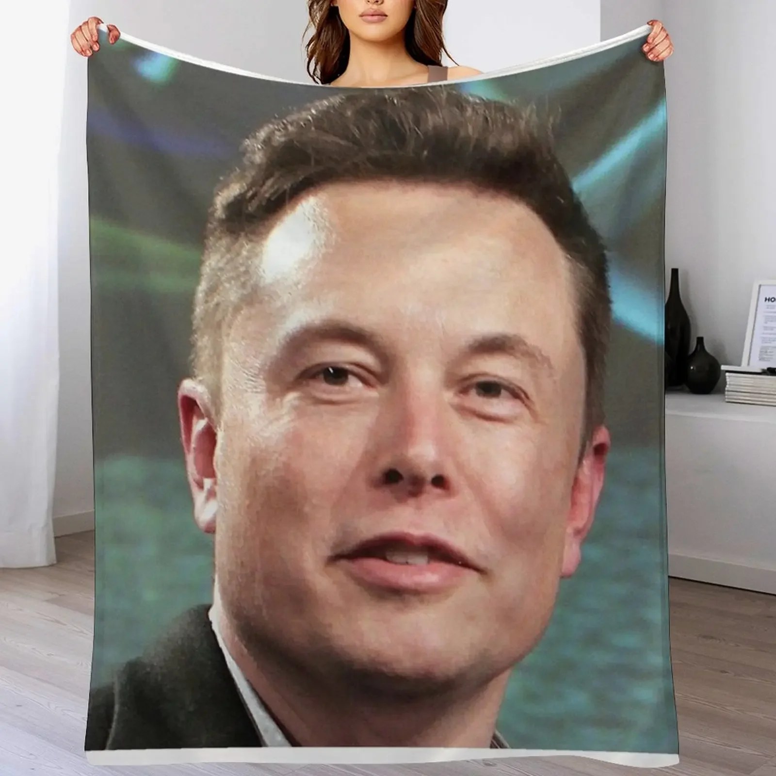 Elon Musk Throw Blanket Soft Home Decor Blanket for Couch Bedroom
Elon Musk Throw Blanket Soft Home Decor Blanket for Couch Bedroom