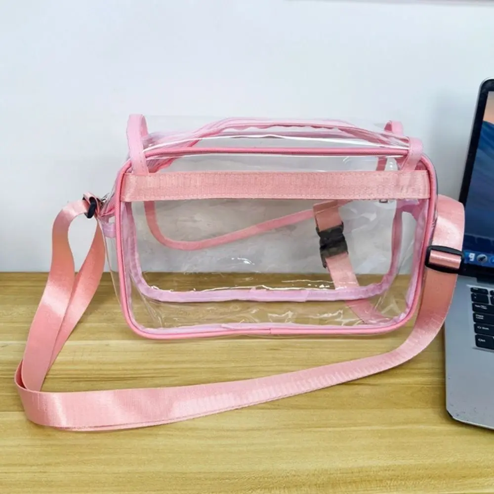 Универсальная сумка через плечо из ПВХ на молнии, однотонная сумка на плечо, прозрачная большая вместительная сумка-тоут, концерты
Универсальная сумка через плечо из ПВХ на молнии, однотонная сумка на плечо, прозрачная большая вместительная сумка-тоут, концерты