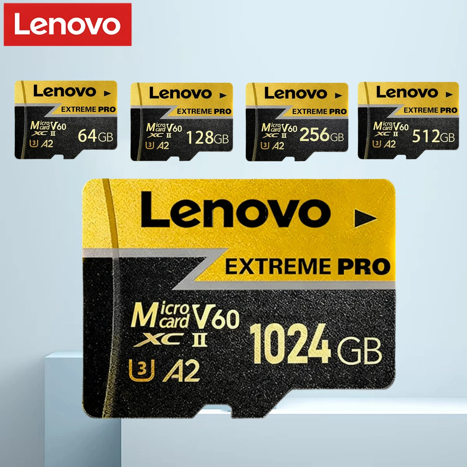 Lenovo SD Card High-Speed TF Flash Card Extreme Pro Micro SD Card 256GB 512GB 128GB Memory Card For Camera UAV Nintendo Switch
Lenovo SD Card High-Speed TF Flash Card Extreme Pro Micro SD Card 256GB 512GB 128GB Memory Card For Camera UAV Nintendo Switch