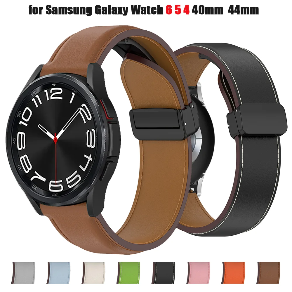 Кожаный ремешок для Samsung Watch 6 Classic, 47 мм, 43 мм, магнитная застежка, браслет для Samsung Galaxy watch 6/5/4, 40 мм, 44 мм/5Pro, 45 мм
Кожаный ремешок для Samsung Watch 6 Classic, 47 мм, 43 мм, магнитная застежка, браслет для Samsung Galaxy watch 6/5/4, 40 мм, 44 мм/5Pro, 45 мм