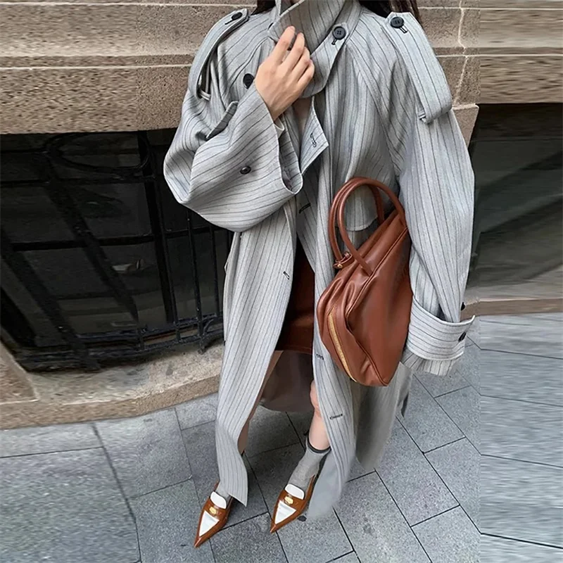 Spring Autumn New Mid to Long length Versatile British Windbreaker for Women Fashionable Small Slim Suit Jacket Trendy JJ1049
Spring Autumn New Mid to Long length Versatile British Windbreaker for Women Fashionable Small Slim Suit Jacket Trendy JJ1049