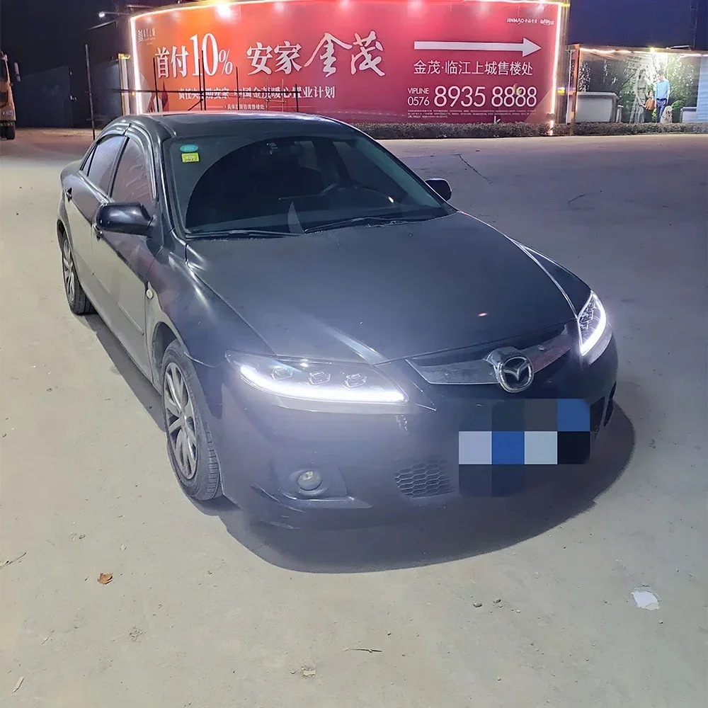 Автомобильные фары для Mazda 6 2004-2015, светодиодные передние фонари автомобиля в сборе, обновление с тремя линзами проектора, аксессуары Plug and Play
Автомобильные фары для Mazda 6 2004-2015, светодиодные передние фонари автомобиля в сборе, обновление с тремя линзами проектора, аксессуары Plug and Play