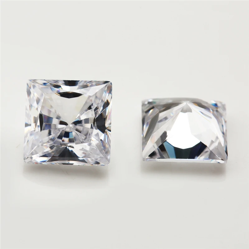 Size 4x4mm-8x8mm 5A Square Shape Radiant Cut White Cubic Zirconia Stone Loose CZ Synthetic Gemstone For Jewelry Making
Size 4x4mm-8x8mm 5A Square Shape Radiant Cut White Cubic Zirconia Stone Loose CZ Synthetic Gemstone For Jewelry Making
