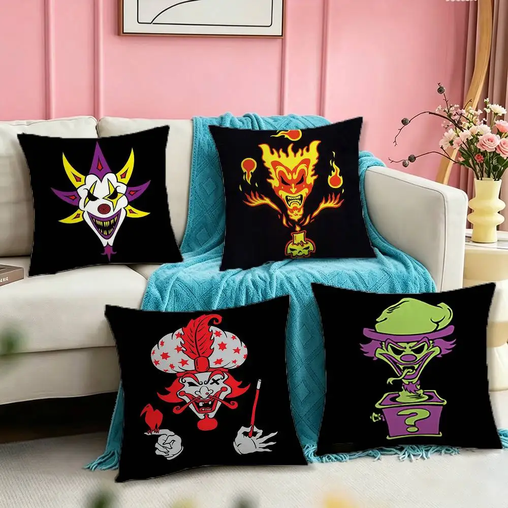 Hip Hop I-Insane Clown Posse ICP Square Double-Sided printed Pillow Case Bedroom Bedside Pillow Sofa Cushion Cover
Hip Hop I-Insane Clown Posse ICP Square Double-Sided printed Pillow Case Bedroom Bedside Pillow Sofa Cushion Cover