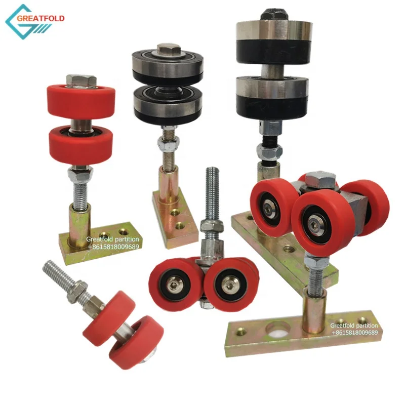 Roller Wheel Hanging Folding Wall Partitions Accessories Wheels Bearings for Sliding Doors Track for Movable Partition
Roller Wheel Hanging Folding Wall Partitions Accessories Wheels Bearings for Sliding Doors Track for Movable Partition