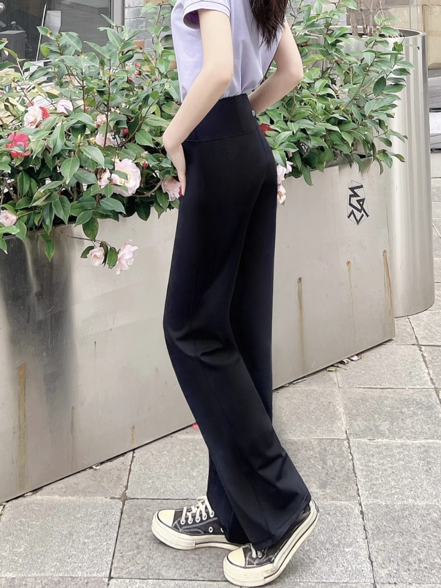 Cofina High Waist Wide Leg Yoga Pants Women's Autumn Outerwear Cool Feeling Straight Cut Sports Trousers for Tall Women
Cofina High Waist Wide Leg Yoga Pants Women's Autumn Outerwear Cool Feeling Straight Cut Sports Trousers for Tall Women