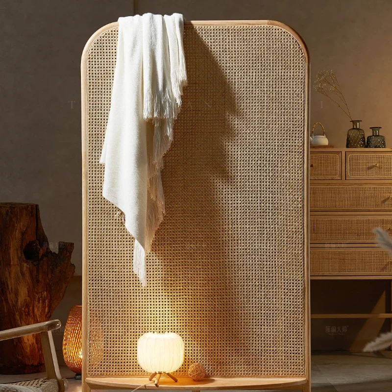 Nordic Solid Wood Rattan Subareas Screens Mobile Hallway Covering Simple Modern Storage Seat Screen
Nordic Solid Wood Rattan Subareas Screens Mobile Hallway Covering Simple Modern Storage Seat Screen