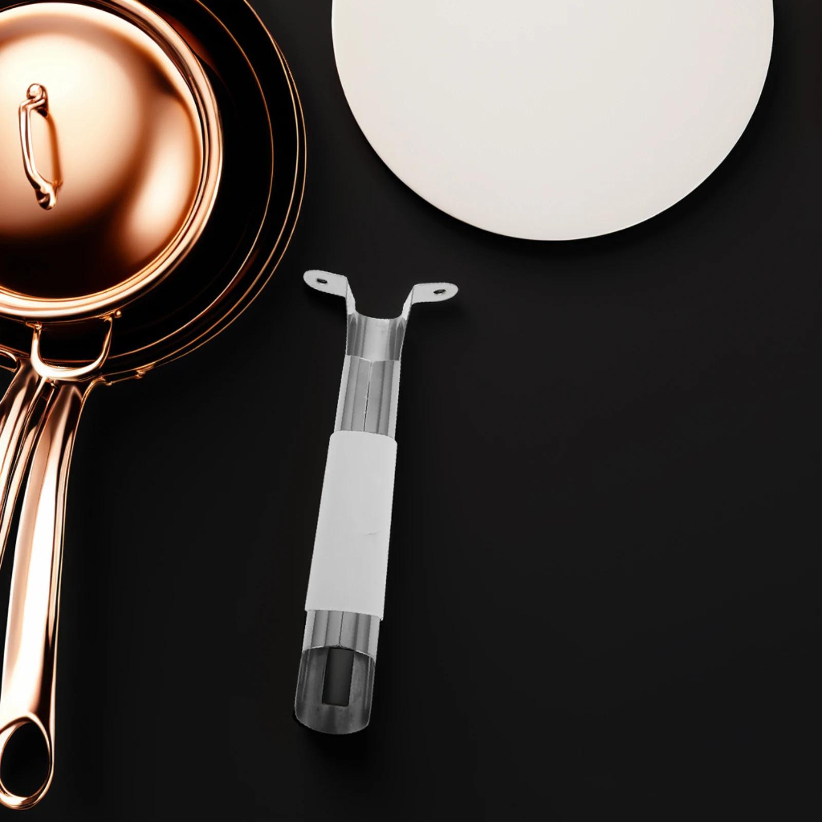 Stainless Steel Pot H 1PC White Silica Side Ear Frying Pan H Replacement Removable Long Grips Cookware Parts
Stainless Steel Pot H 1PC White Silica Side Ear Frying Pan H Replacement Removable Long Grips Cookware Parts