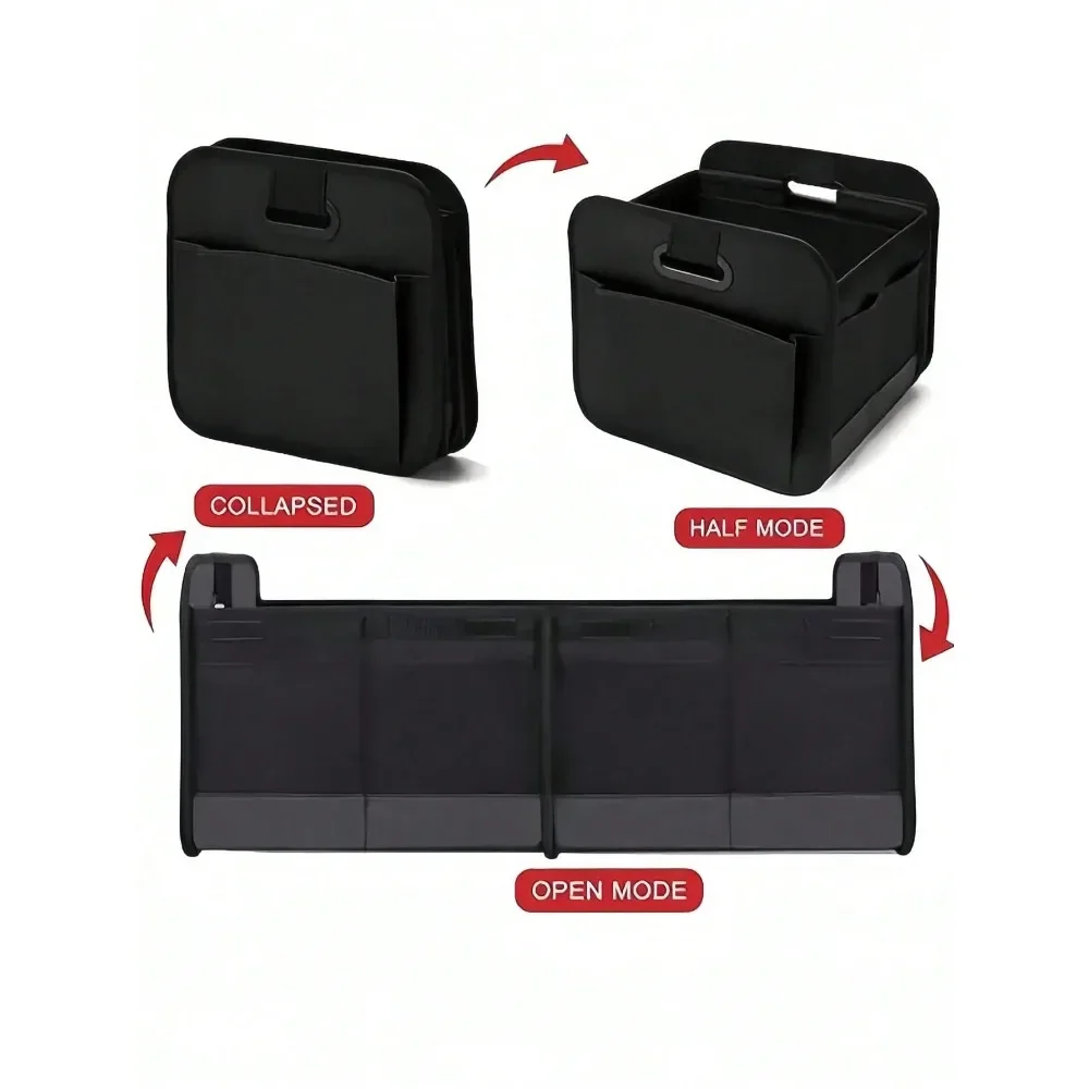 Car Trunk Storage Organizer with Lid Multi-Compartment Waterproof Cargo Box for Auto Interior
Car Trunk Storage Organizer with Lid Multi-Compartment Waterproof Cargo Box for Auto Interior