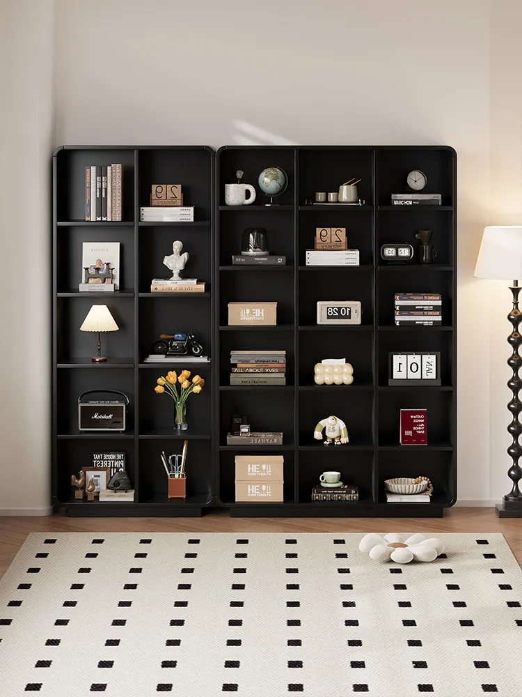Solid wood bookcase medium antique black lattice low cabinet floor combination living room display cabinet books
Solid wood bookcase medium antique black lattice low cabinet floor combination living room display cabinet books