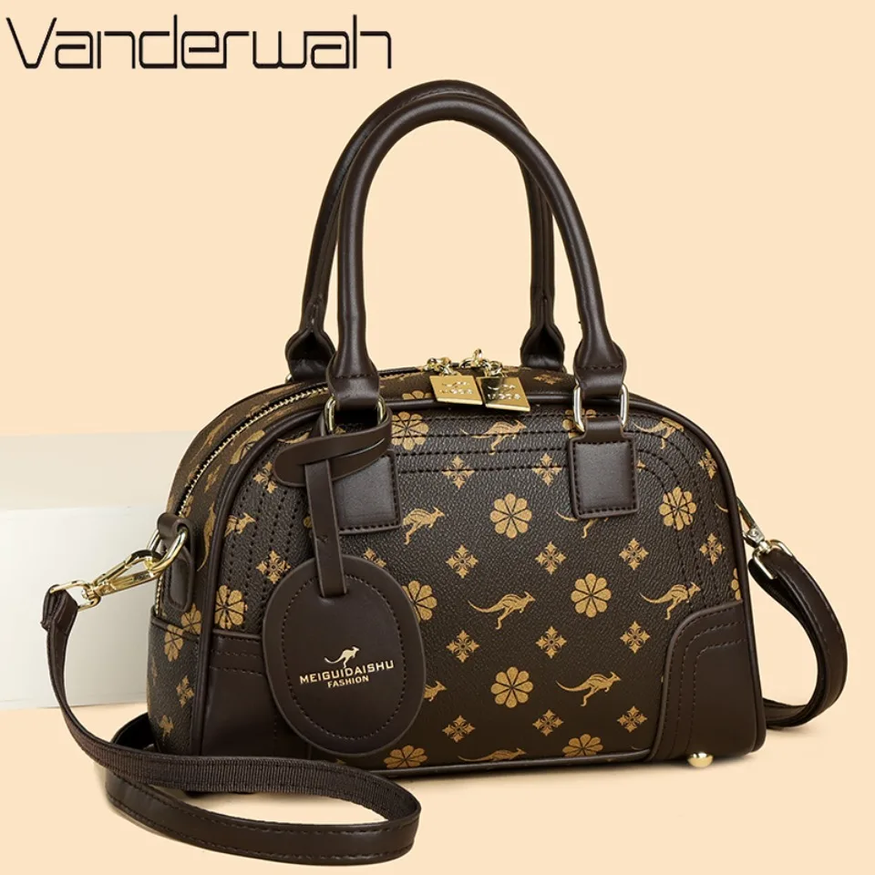 High Quality Vintage Printed Pattern Handbag for Women Crossbody Bag Adjustable Strap and Pendant PU Leather Shoulder Bag Sac
High Quality Vintage Printed Pattern Handbag for Women Crossbody Bag Adjustable Strap and Pendant PU Leather Shoulder Bag Sac