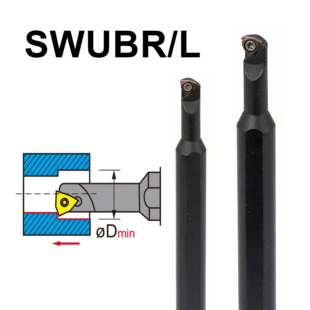 MZG Internal Turning Tool Holder S0805H S0806J S1005K S1006K S1205K SWUBR06 SWUBL06 Carbide Inserts WBGT CNC Cutter SWUBR
MZG Internal Turning Tool Holder S0805H S0806J S1005K S1006K S1205K SWUBR06 SWUBL06 Carbide Inserts WBGT CNC Cutter SWUBR