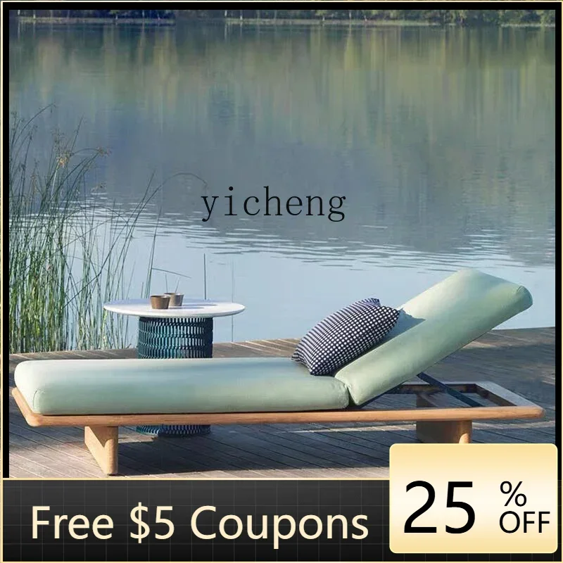 Sun Lounger Villa Courtyard Waterproof and Sun Protection Antiseptic Wood Leisure Lying Bed
Sun Lounger Villa Courtyard Waterproof and Sun Protection Antiseptic Wood Leisure Lying Bed