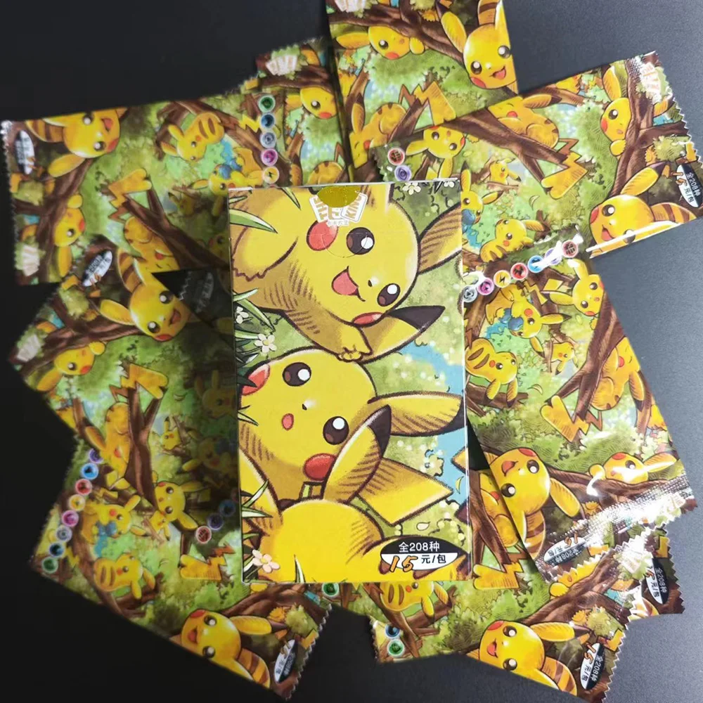 1 коробка коллекционных карточек PTCG Pocket Series (английская версия), случайные карточки: Чаризард, Эволюция Ивли, Мью, Снорлакс. Игровая коллекционная карточка-игрушка для детей, подарок.
1 коробка коллекционных карточек PTCG Pocket Series (английская версия), случайные карточки: Чаризард, Эволюция Ивли, Мью, Снорлакс. Игровая коллекционная карточка-игрушка для детей, подарок.