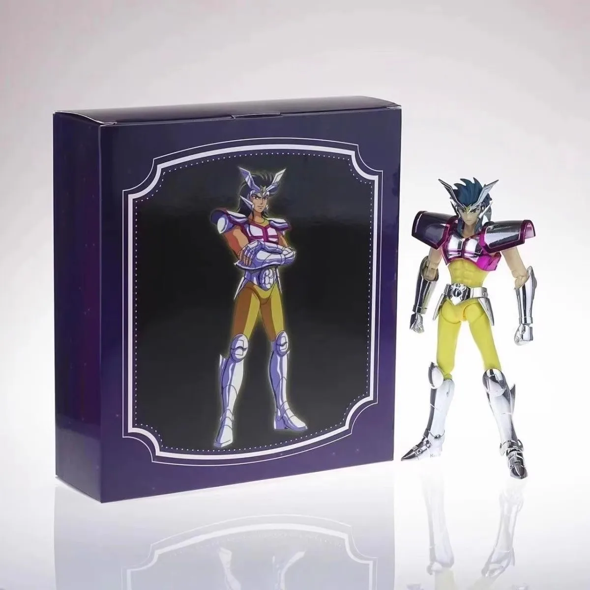Saint Seiya Myth Cloth EX Canes Venatici Asterion Silver "Рыцари зодиака" Anime Metal Armor Action Toys CS Model
Saint Seiya Myth Cloth EX Canes Venatici Asterion Silver "Рыцари зодиака" Anime Metal Armor Action Toys CS Model