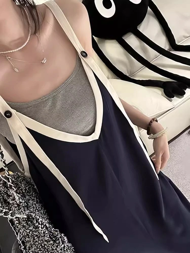 Женский модный комбинезон с пуговицами и пэчворком, домашняя одежда, свободный крой, широкие брюки, летняя новинка, универсальный, трендовый
Женский модный комбинезон с пуговицами и пэчворком, домашняя одежда, свободный крой, широкие брюки, летняя новинка, универсальный, трендовый