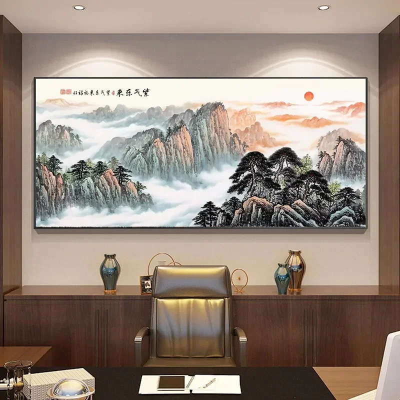 Chinese Style Landscape Art Painting Office Decoration Painting Welcoming Pine Wall Painting Home Decoration
Chinese Style Landscape Art Painting Office Decoration Painting Welcoming Pine Wall Painting Home Decoration