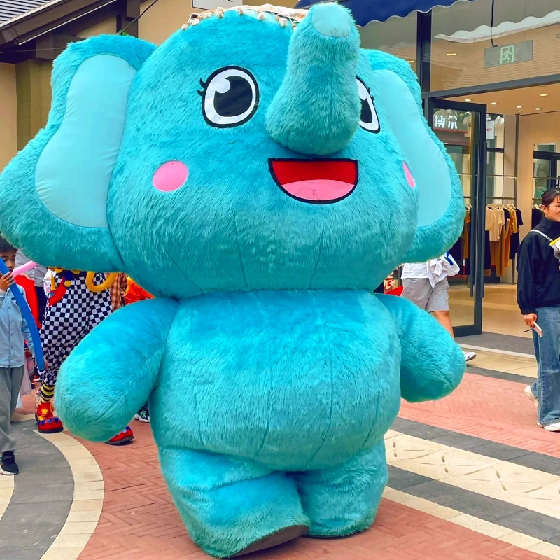 2-2.6m Inflatable Mascot Elephant Costume Advertising Ceremony Animal Carnival Anime Show Party Prop Cosplay Costumes
2-2.6m Inflatable Mascot Elephant Costume Advertising Ceremony Animal Carnival Anime Show Party Prop Cosplay Costumes