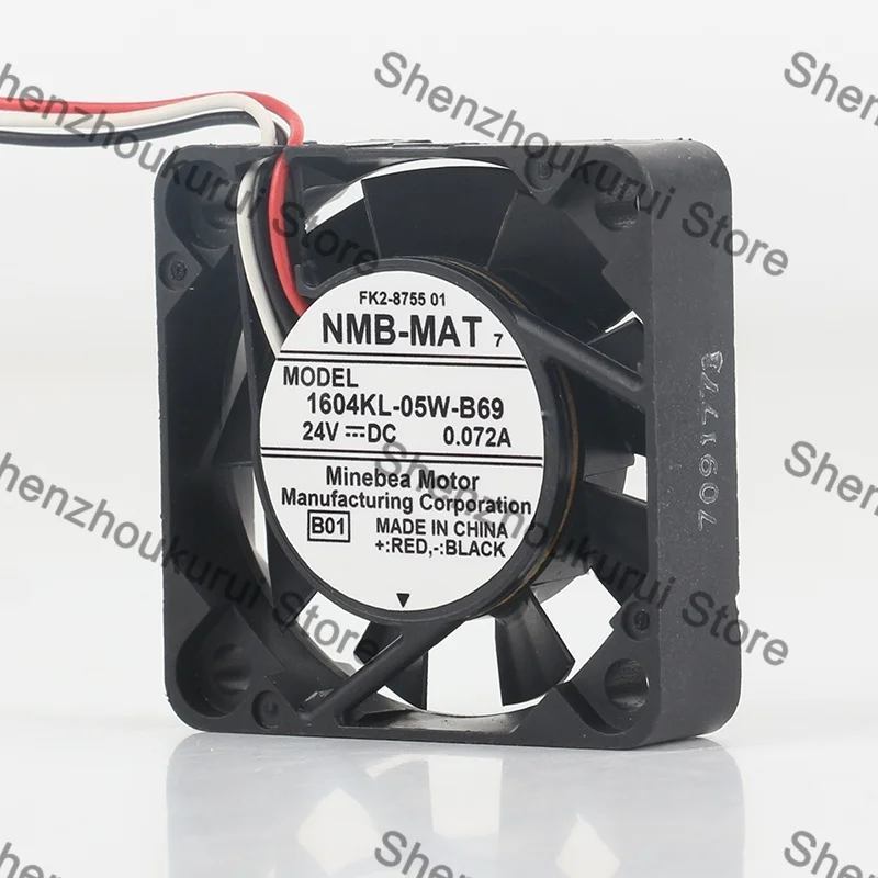 Вентилятор охлаждения 40X40X10MM, новый оригинальный NMB 4CM, ультратихий, инверторный, DC 24V 0.072A, AC EC 4010, трехпроводной, 1604KL-05W-B69
Вентилятор охлаждения 40X40X10MM, новый оригинальный NMB 4CM, ультратихий, инверторный, DC 24V 0.072A, AC EC 4010, трехпроводной, 1604KL-05W-B69
