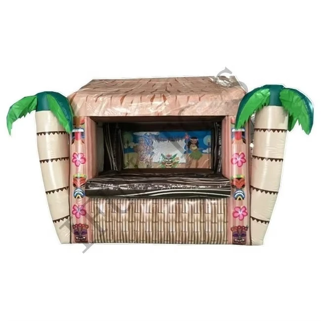 Tropical Theme Inflatable Food Booth Drink Bar / Tiki Bar Tent / Inflatable Food Drink Concession for Outdoor Event
Tropical Theme Inflatable Food Booth Drink Bar / Tiki Bar Tent / Inflatable Food Drink Concession for Outdoor Event